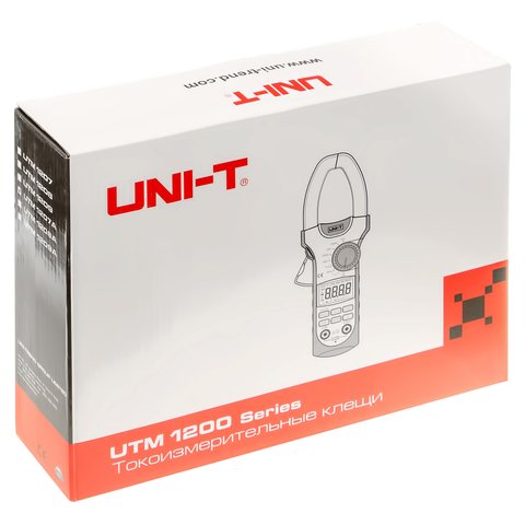 Цифровые токоизмерительные клещи UNI-T UTM 1207A (UT207A) Превью 7