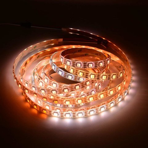 Світлодіодна стрічка SMD5050 SK6812 (1800-7000 K, біла, з управлінням, IP65, 5 В, 60 діодів/м, 5 м) Прев'ю 3