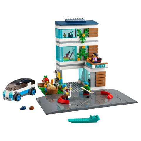 Конструктор LEGO City Сучасний сімейний будинок (60291) Прев'ю 2