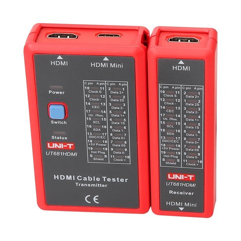 Тестер кабелю UNI-T UT681HDMI Прев'ю 1