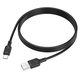 USB кабель Borofone BX113, USB тип-C, USB тип-A, 100 см, 3 A, чорний, #6941991115431 Прев'ю 1
