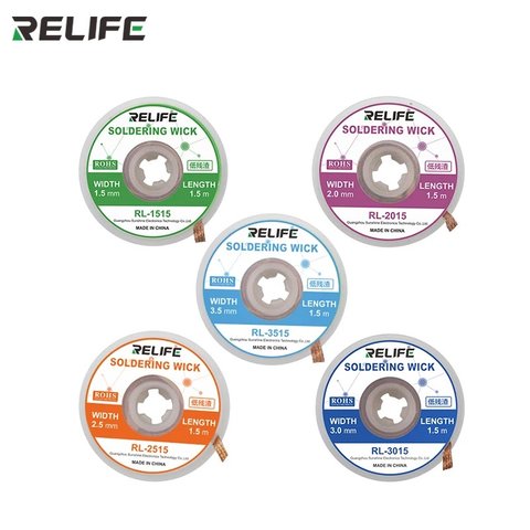 Лента-оплетка RELIFE RL-2015, (Ш) 2,0 мм, (Д) 1,5 м Превью 2