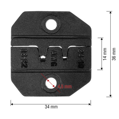 Crimper Die Pro'sKit 1PK-3003D36 Preview 1