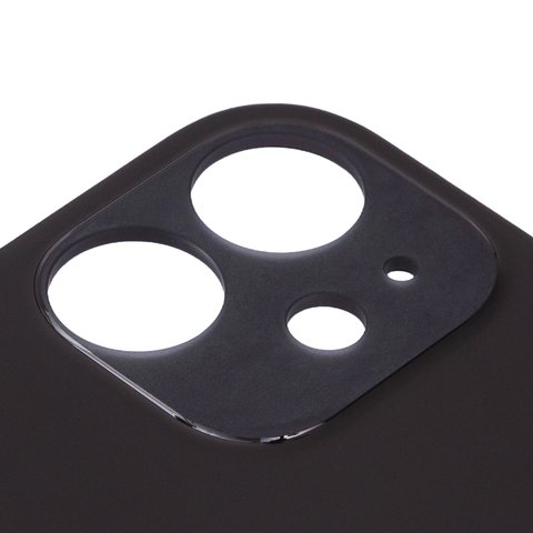 Housing Back Cover compatible with iPhone 11, (black, no need to remove the camera glass, Original (PRC), big hole) Preview 1