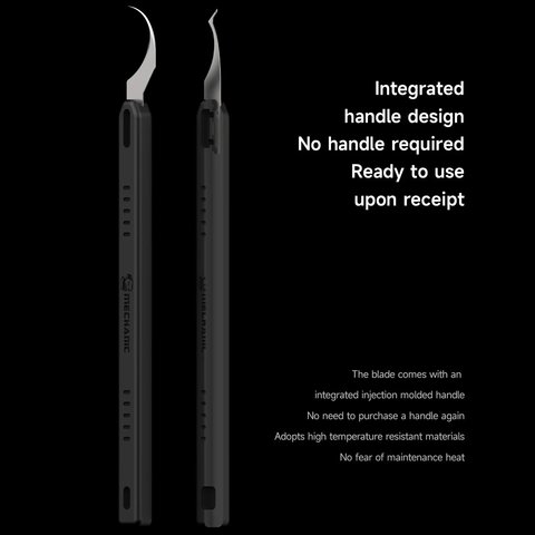 Knife Set Mechanic Quick Edge 7, (for removing glue, for ICs, 5 in 1) Preview 5
