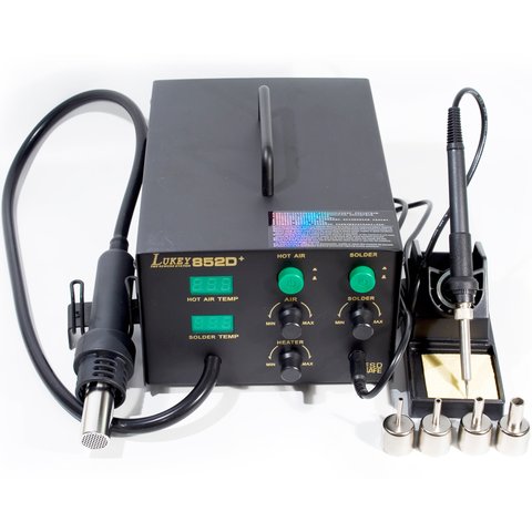 Estación de reparación universal Lukey 852D-300-301 (SMD, BGA) Vista previa  2