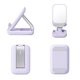Soporte Baseus Seashell Series, morado, plástico, con espejo, #B10551501511-00 Vista previa  1