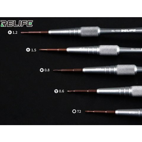 Destornillador de estría RELIFE RL-721/*0.8, Pentalobe Vista previa  2