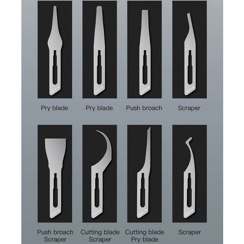 Cuchilla de bisturí Mechanic 008, para microcircuitos, 8 in 1 Vista previa  1
