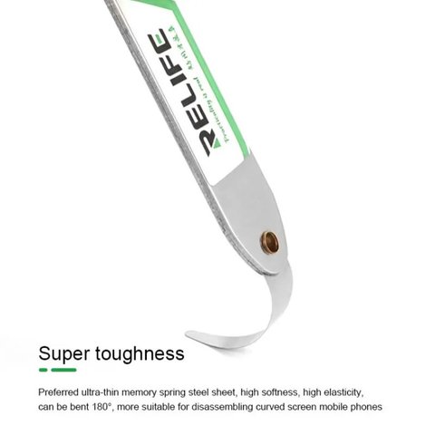 Herramienta para levantar pantalla, cristal táctil RELIFE  RL-060A, espátula metálica Vista previa  5