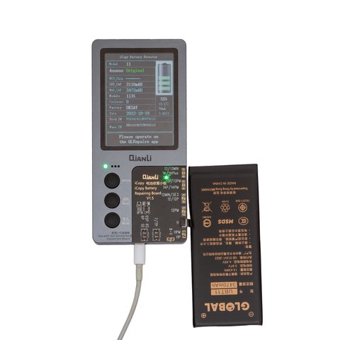 Batería Mechanic puede usarse con Apple iPhone 11, Li-Polymer, 3.87 V, 3470 mAh, mayor capacidad, original IC Vista previa  1