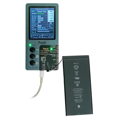 Batería puede usarse con iPhone 7 Plus, Li-ion, 3.82 V, 3400 mAh, mayor capacidad, original IC, #616-00249 Vista previa  1