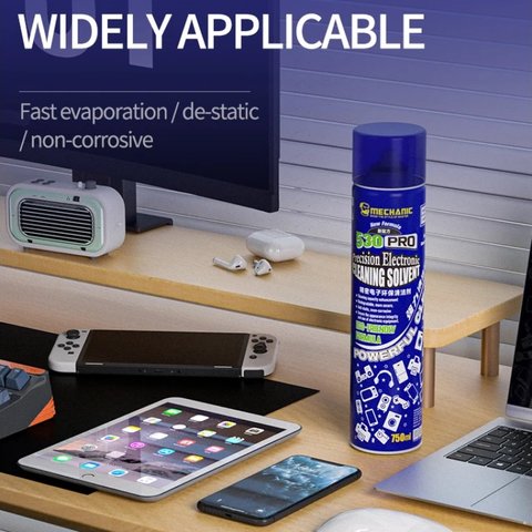 Limpiador Mechanic 530 PRO, para limpiar placas, 750 ml, antiestático Vista previa  4