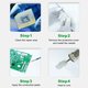 Barniz conductivo RELIFE HW31, 0.2 ml, silver conductive paint Vista previa  6