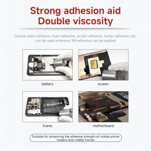 Apresto Amaoe AP-10, para aumentar adhesión de cintas pegantes, 10 ml Vista previa  1