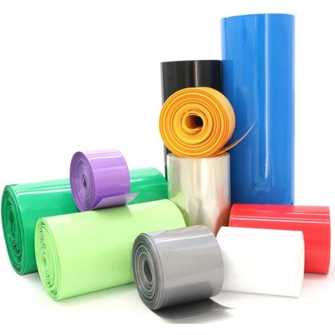 Термоусадочная трубка, 1 м, 103 мм, синяя Превью 1