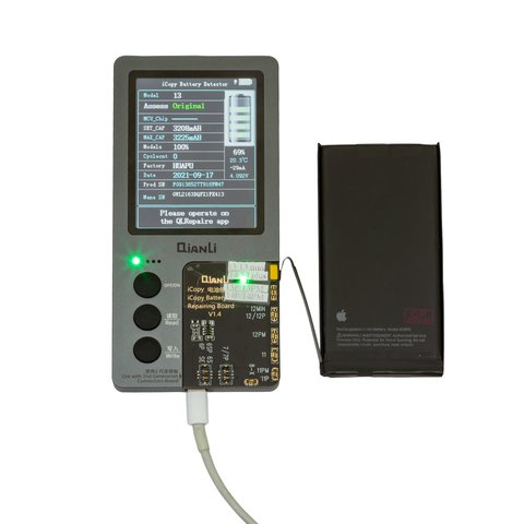 Аккумулятор для iPhone 13, Li-ion, 3,84 B, 3227 мАч, Original (PRC), original IC, #A2655 Превью 1