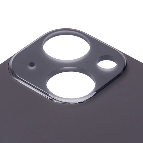 Задняя панель корпуса для iPhone 13 mini, черная, не нужно снимать стекло камеры, Original (PRC), big hole, midnight Превью 1