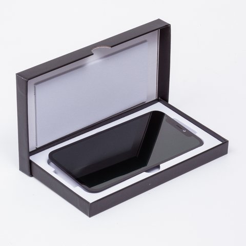 Дисплей для iPhone 12, iPhone 12 Pro, чорний, з рамкою, (AMOLED), GX OEM soft Прев'ю 2