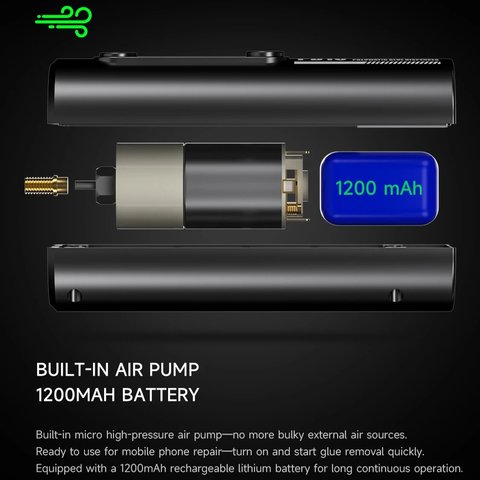 Пистолет универсальный Mechanic PD10, 30 мл, 10 мл, пневматический, автоматический Превью 3