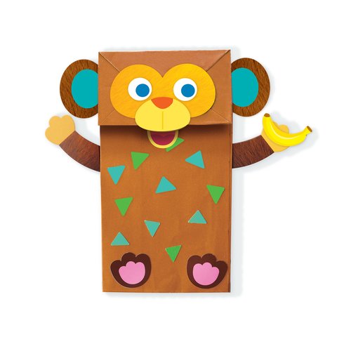 STEAM-набор 4M Зверушки из бумажного мешочка 00-04672 Превью 3