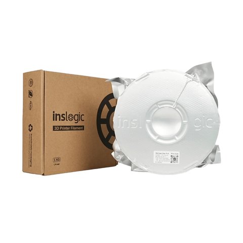 Филамент для 3D-принтера INSLOGIC PLA Silk Fuchsia Blue, 1 кг Превью 3
